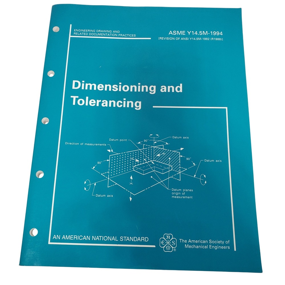 ASME Y14.5M-1994 Dimensioning and Tolerancing Book